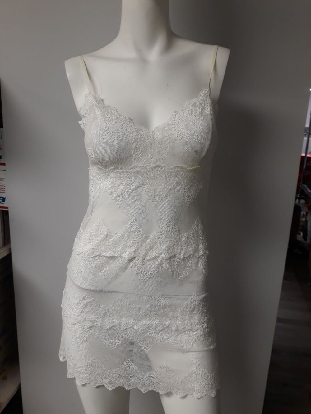 Only Hearts Silk BABYDOLL Cream  Small New Without Tags!